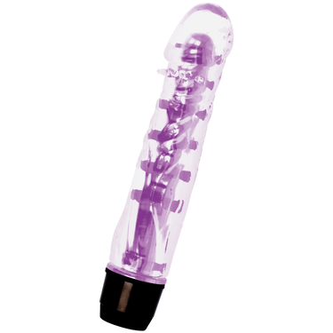 Vibratore Jelly Lenny in TPE Impermeabile con Vibrazioni Multiple